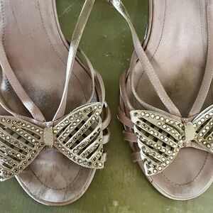 Sparkle Bow ALFANI Heels 8.5